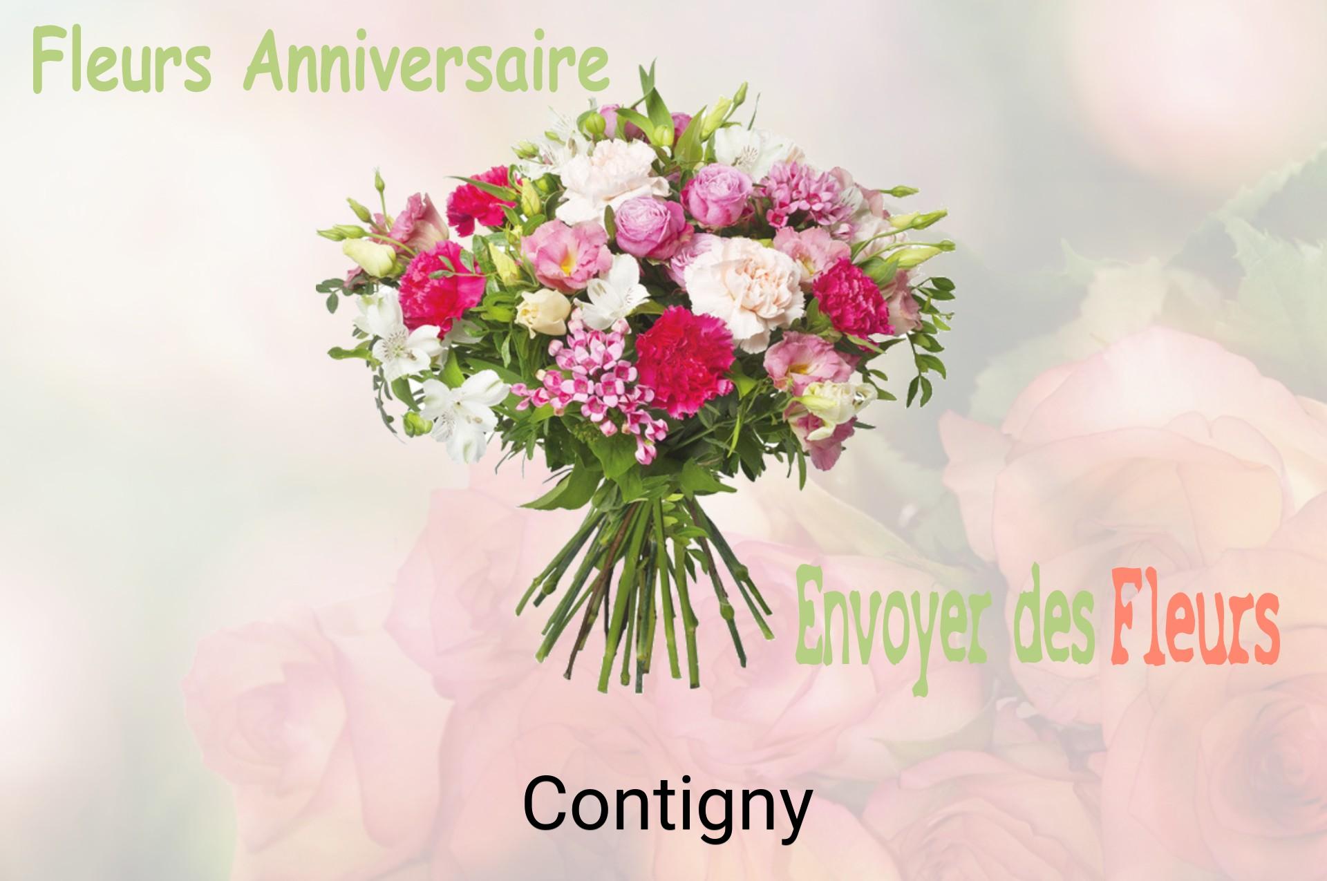 Bouquet de fleurs d’anniversaire livré à Contigny